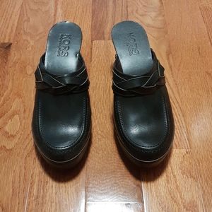 KORS Michael Kors Leather Clog